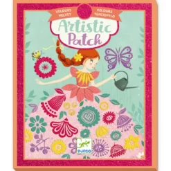 Djeco Transfer Pictures, Artistic Patch - Fine Girls