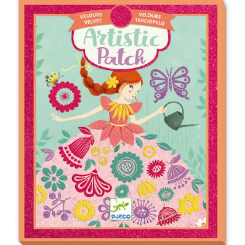 Djeco Transfer Pictures, Artistic Patch - Fine Girls