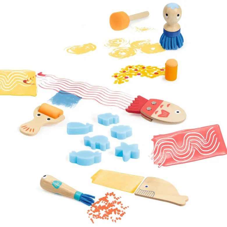 Djeco Unique Painting Tools