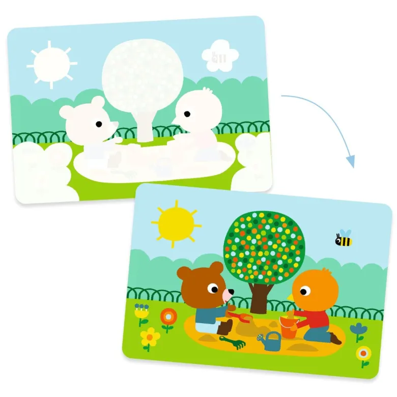 Djeco Water Coloring Set, In the Park