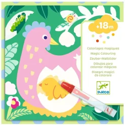 Djeco Water Painting, Peekaboo in the Garden – Suitable from 18 Months