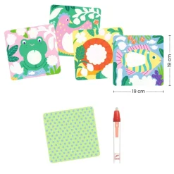 Djeco Water Painting, Peekaboo in the Garden – Suitable from 18 Months
