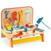 Djeco Wooden Activity Set, Bricotoo, Tool Bench