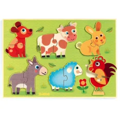 Djeco Wooden Puzzle – Life on the Meadow