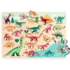 Djeco Wooden Puzzle, Dino