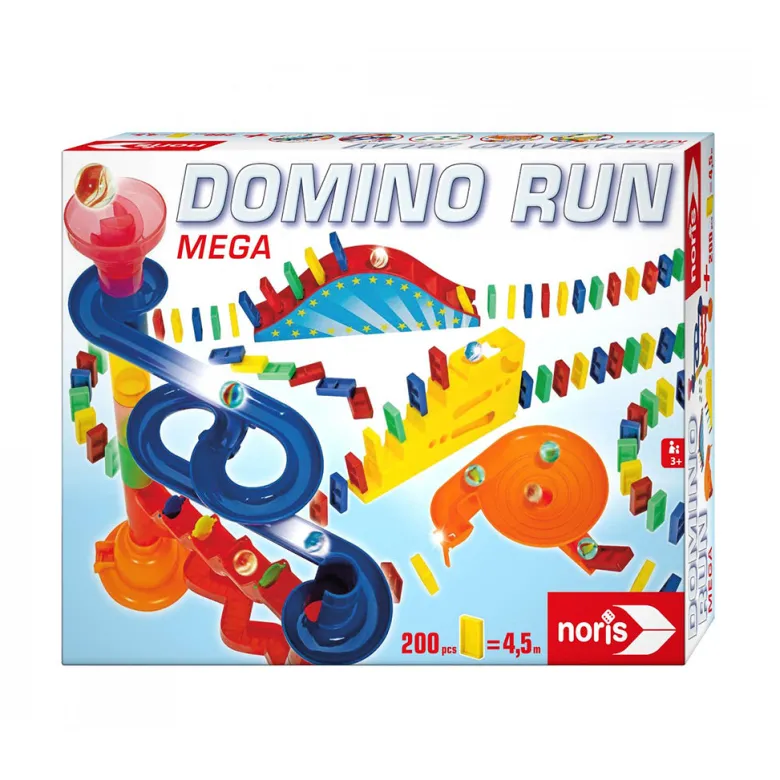 Domino Run Mega with 200 Pieces