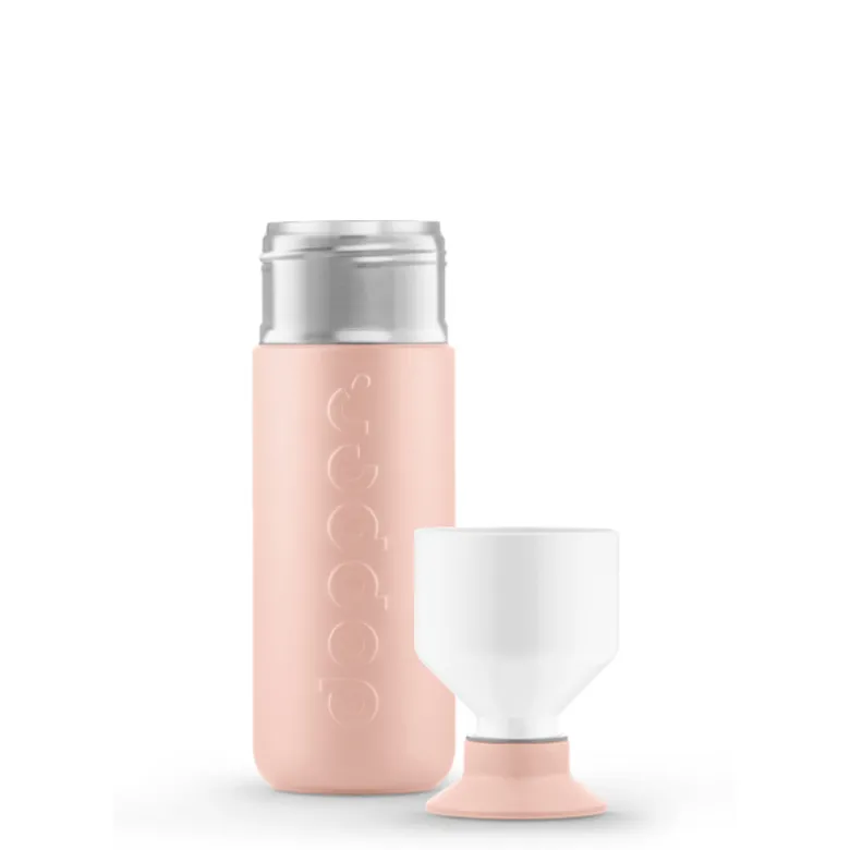 Dopper Insulated 580 ml Thermo Bottle - Pebble Peach