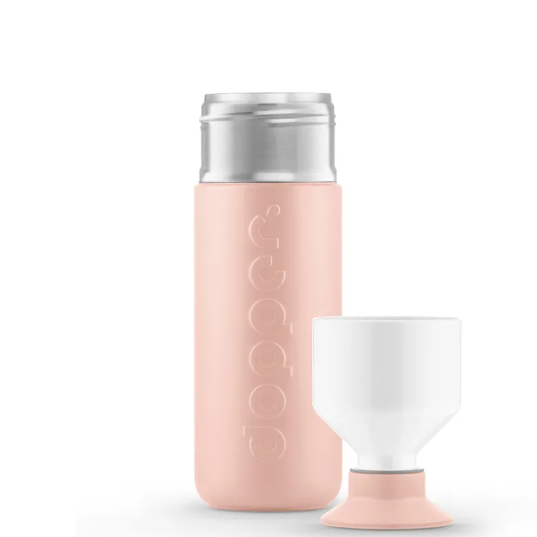 Dopper Insulated 580 ml Thermo Bottle - Pebble Peach