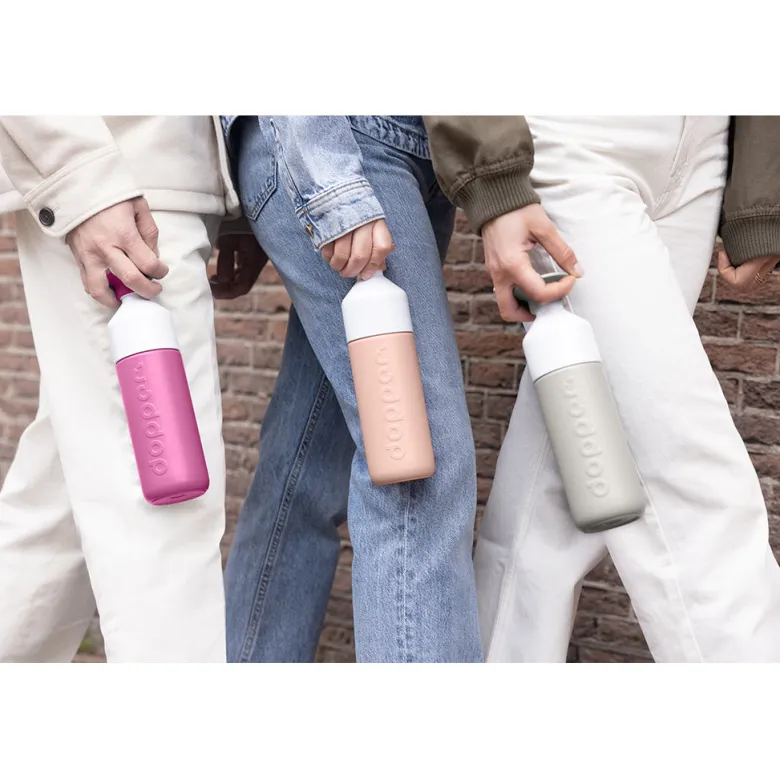 Dopper Insulated Thermos Bottle, 580 ml - Pelican Pink