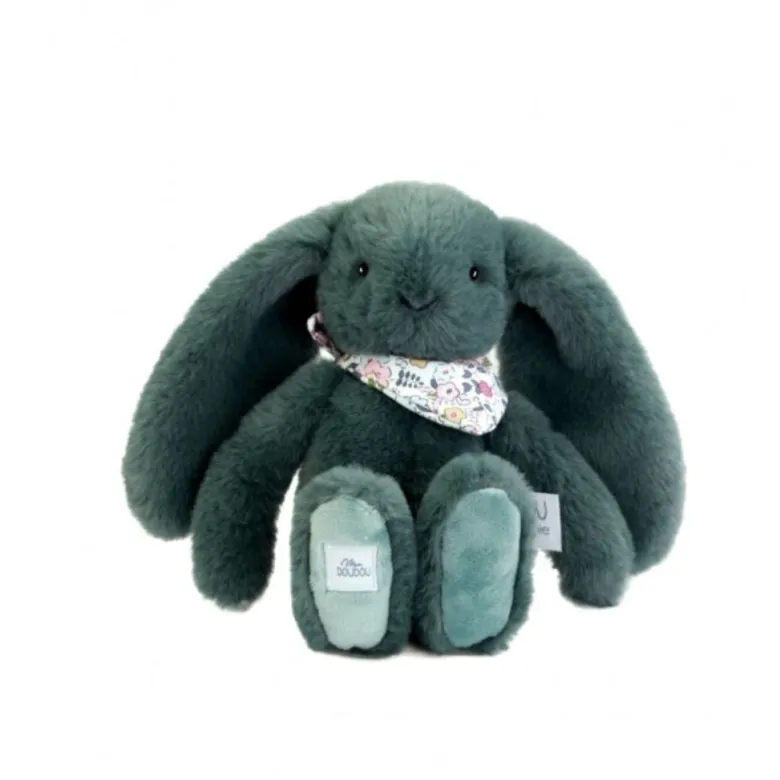 Doudou et Compagnie Blossom Bunny, Green - 25 cm