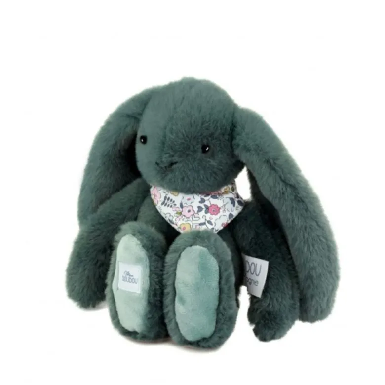 Doudou et Compagnie Blossom Bunny, Green - 25 cm