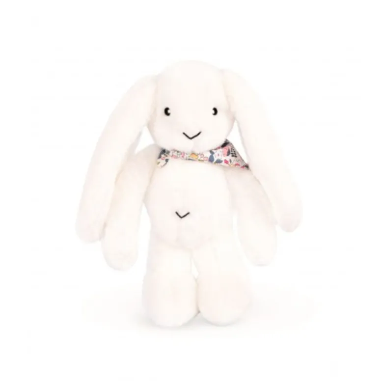 Doudou et Compagnie Blossom Bunny, White - 35 cm