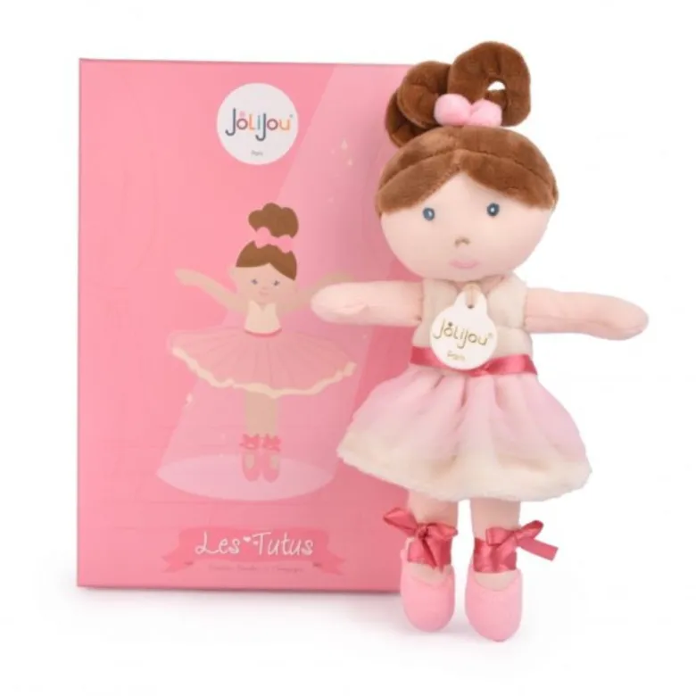 Doudou et Compagnie Dukke – Ballerina Blanche, 20 cm (i æske)