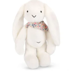 Doudou et Compagnie Flower Bunny, White - 50 cm