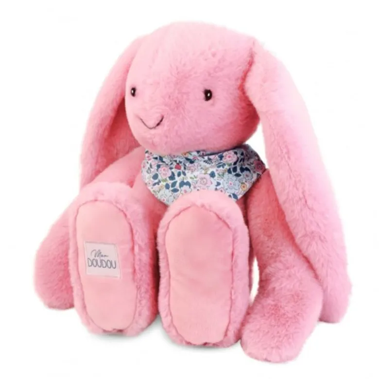 Doudou et Compagnie Flower Bunny, Pink – 50 cm
