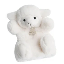 Doudou et Compagnie Hand Puppet, Lamb - 25 cm