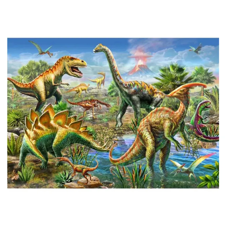 Educa Puzzle, Jurassic Playground - 500 Pieces