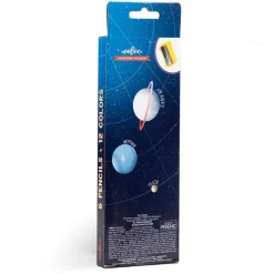 eeBoo - 6 Jumbo Colored Pencils - Our Planets Special Edition