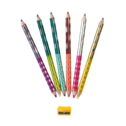 eeBoo - 6 Jumbo Colored Pencils - Our Planets Special Edition