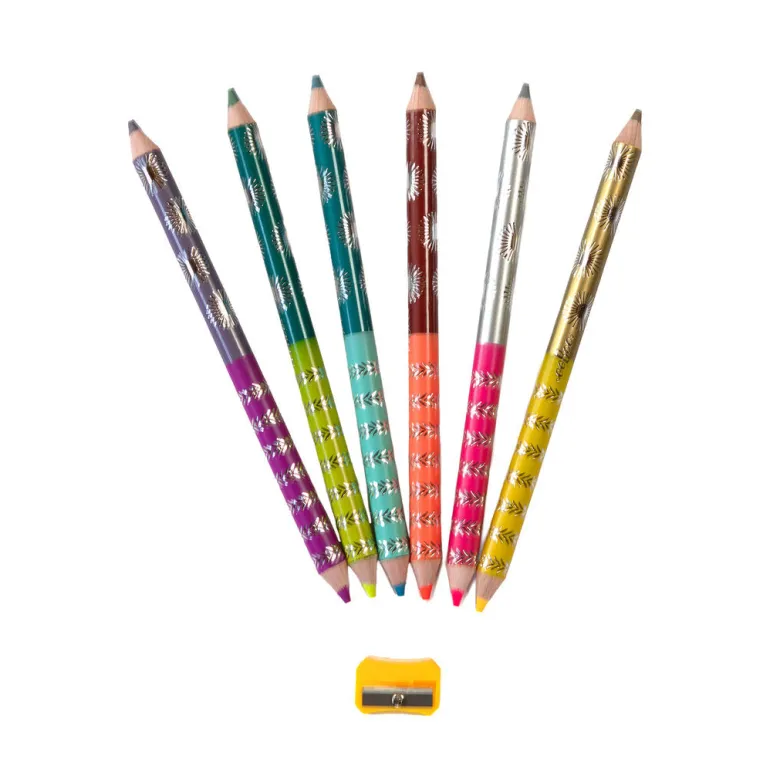 eeBoo - 6 Jumbo Colored Pencils - Our Planets Special Edition