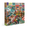 eeBoo Jigsaw Puzzle 1000 Pieces, English Green Market