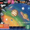 eeBoo Jumbo Puzzle – 48 Pieces, The Solar System