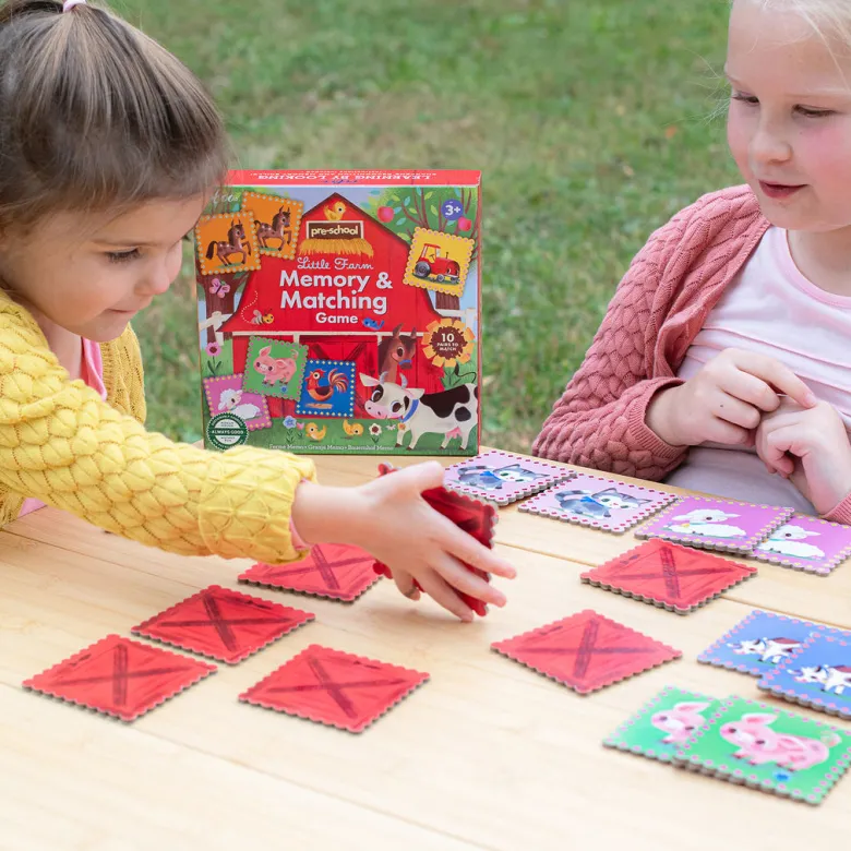 eeBoo Memory Game, The Farm