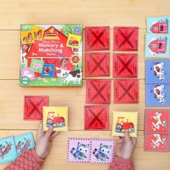 eeBoo Memory Game, The Farm