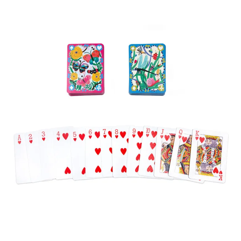 eeBoo Playing Cards, Butterflies & Bugs - 2 Designs