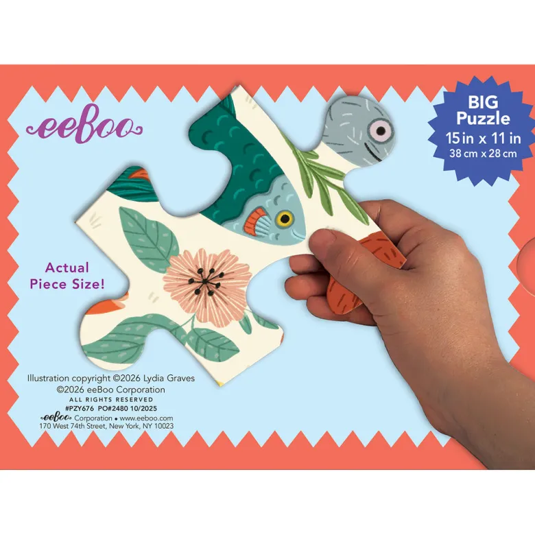 eeBoo Puzzle 20 pcs, Little Pets