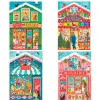 eeBoo Puzzle 100 Pieces, Christmas Market - Assorted Designs