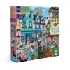eeBoo Puzzle 1000 pieces, Village by the Sea