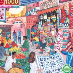 Eeboo Puzzle, Marrakesh - 1000 Pieces