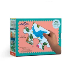 eeBoo Puzzle with 20 Pieces - Garden Animals
