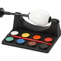 Egg Painting Set with Holder and Watercolors