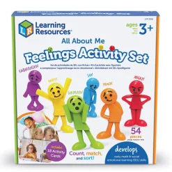 Explore Emotions and Body Language - Activity Set with Figures