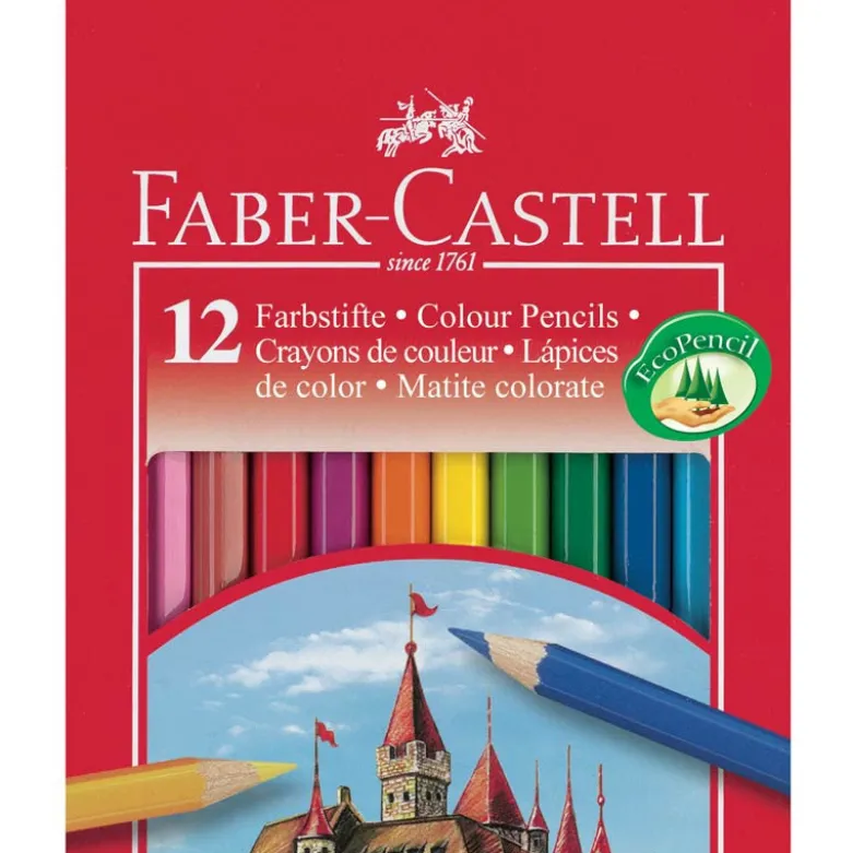 Faber-Castell, 12 Colored Pencils Set