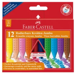 Faber-Castell, 12 Jumbo Grip Colour Pencils