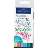 Faber-Castell Artist Pens, Letters – Mixed Set