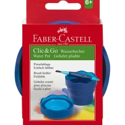 Faber-Castell Click & Go Water Cup - Blue