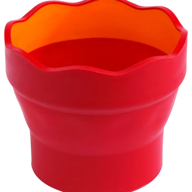 Faber-Castell Click & Go Water Pot – Red