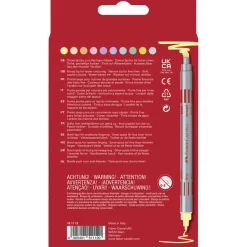 Faber-Castell, Double-Ended Markers with Thick and Thin Tips - Set of 10