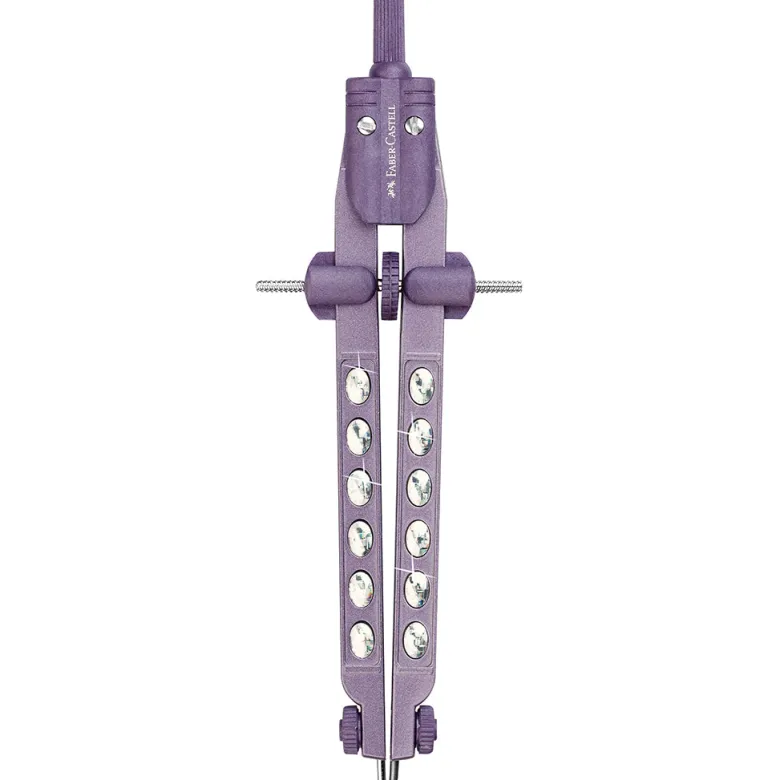 Faber-Castell, Factory Compass Set - Violet