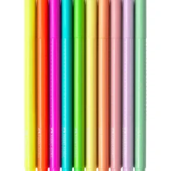 Faber-Castell Grip Markers, Neon and Pastel - Set of 10 Pieces