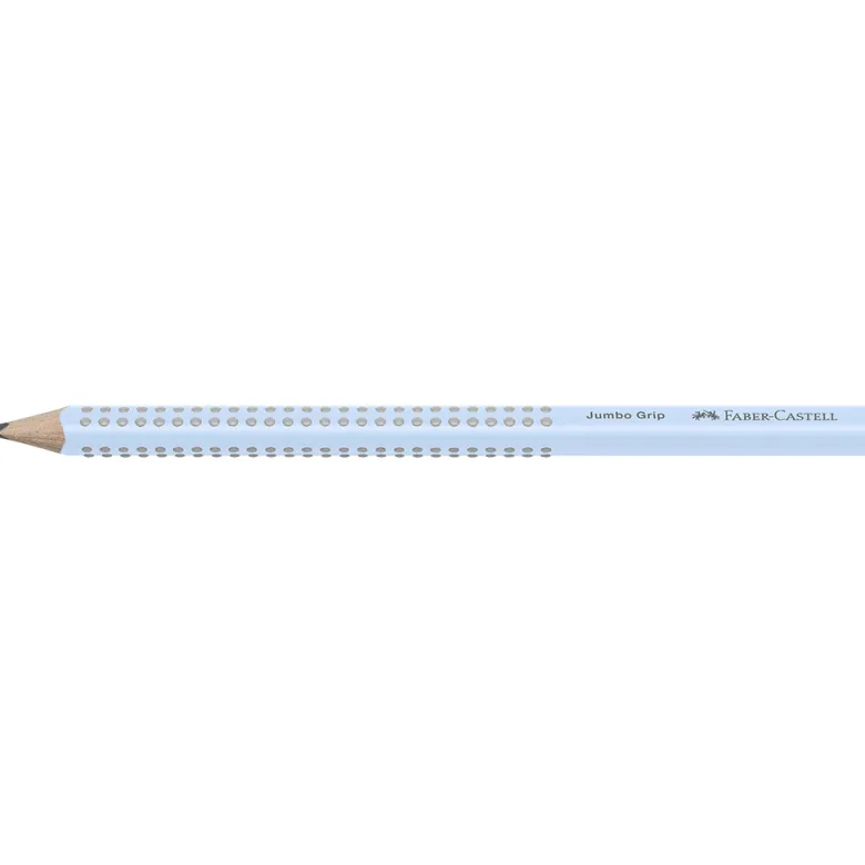 Faber-Castell, Jumbo Grip Pencil B, Sky Blue