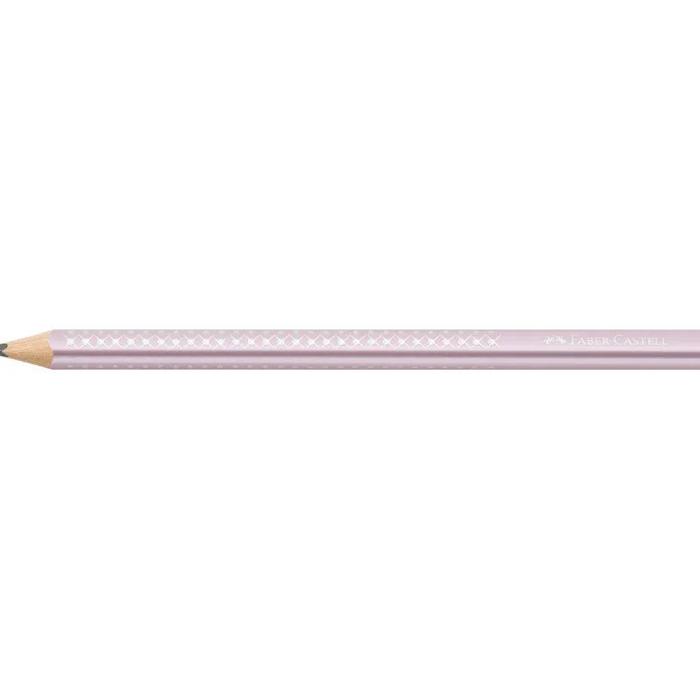 Faber-Castell, Jumbo Sparkle Pencil - Rose Metallic