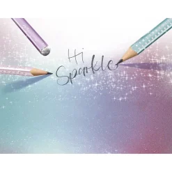 Faber-Castell, Jumbo Sparkle Pencil - Rose Metallic