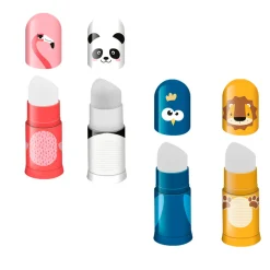 Faber-Castell Mini Pencil Sharpener and Eraser Combo, Assorted Colours