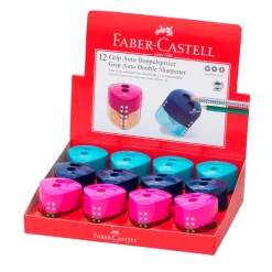 Faber-Castell Pencil Sharpener, Trio - Assorted Colors