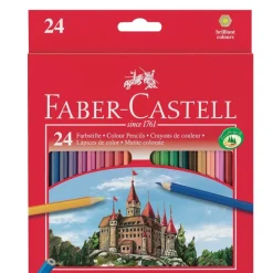 Faber-Castell, 24-Piece Colored Pencil Set